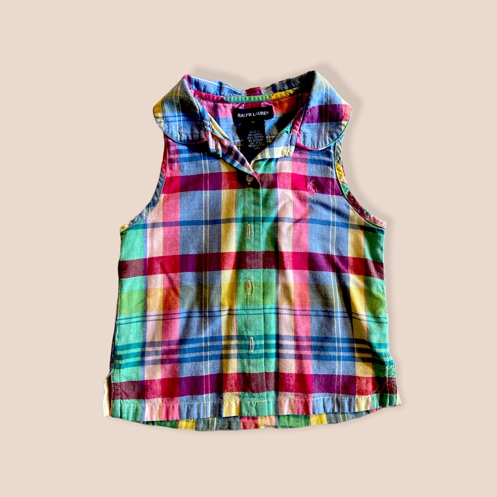 Ralph Lauren Classic Sleeveless Shirt